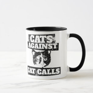 Caneca Gatos contra chamadas de gatos