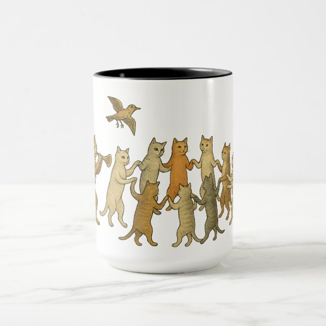 Caneca Gatos Dançantes  (Centro)