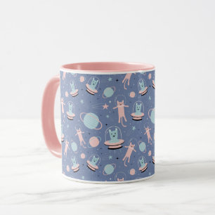 Caneca Gatos de espaço