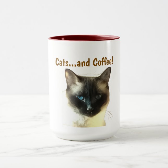 Caneca Gatos e Café (Centro)
