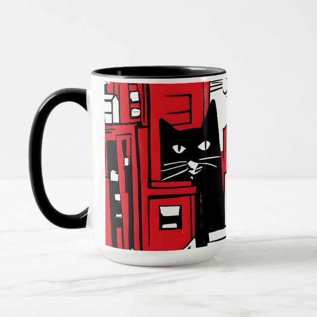 Caneca Gatos em Nova Iorque (Esquerda)