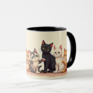 Caneca Gatos Fofos