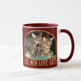 Caneca Gatos reais do amor dos homens