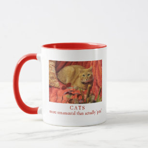 Caneca Gatos são ornamentais