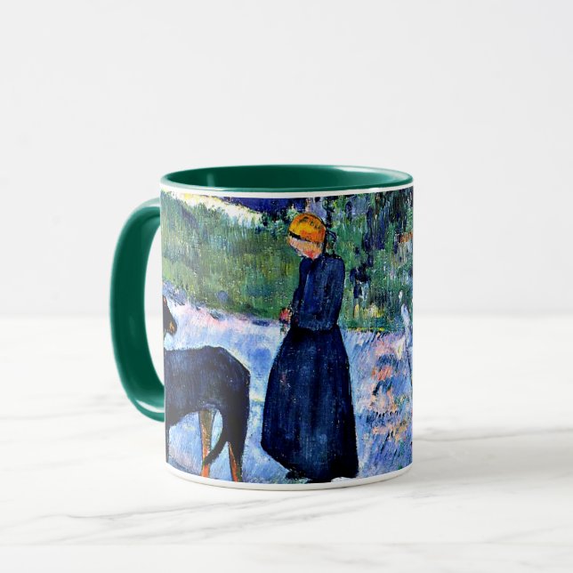 Caneca Gauguin - Entre os lírios (Frente Esquerda)