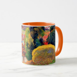 Caneca Gauguin: Fazenda na Bretanha, famosa pintura