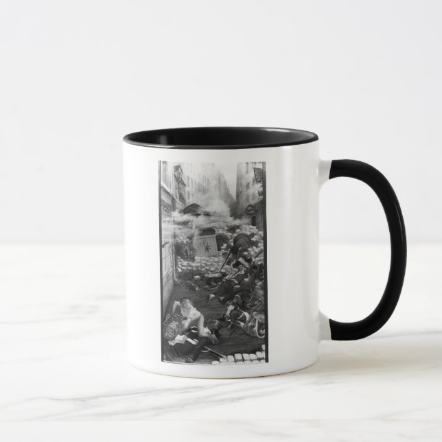 Caneca Gavroche que recolhe cartuchos (Direita)