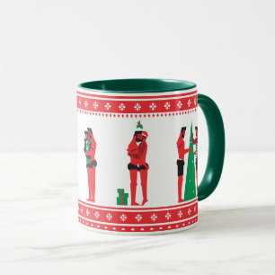 Caneca Gay de Natal Feliz