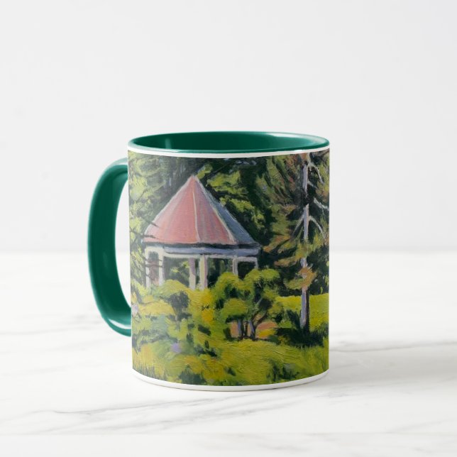 Caneca Gazebo de primavera no Lafayette Park (Frente Esquerda)