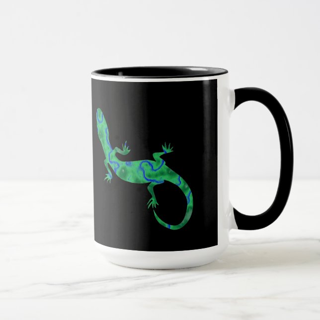Caneca Gecko Verde (Direita)
