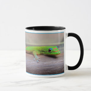 Caneca Geco do dia da poeira Dourado