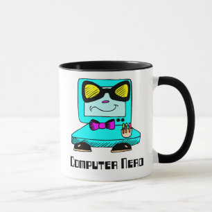 Caneca Geek do computador Nerd
