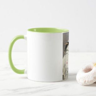 Caneca Geisha Japan Vintage Oriental Asian Kimono