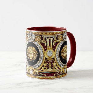Caneca Gemas da Medusa Dourada -