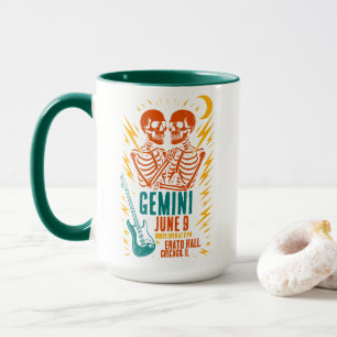 Caneca Gêmeos no Erato Hall: Concerto Punk de Esqueletos 