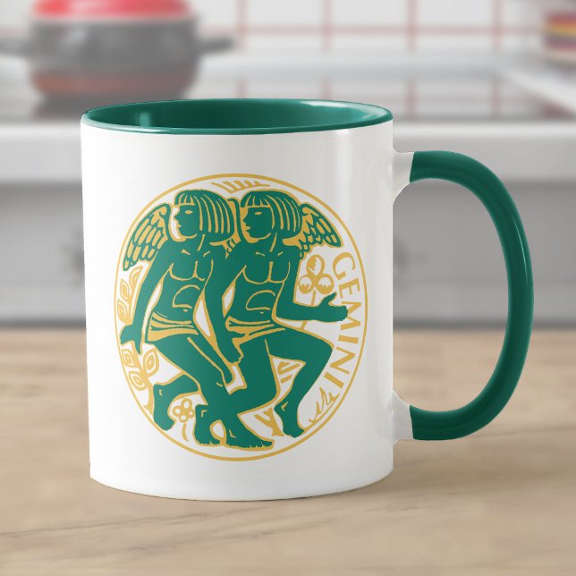 Caneca Gêmeos Signo do Zodíaco (Criador carregado)