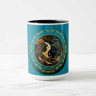 Caneca Gêmeos Zodíaco Personalizável
