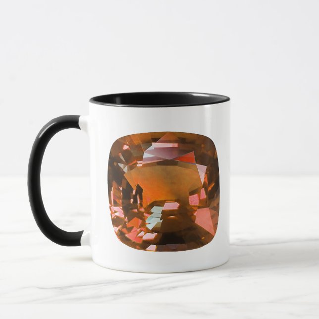 Caneca Gemstone Laranja (Esquerda)