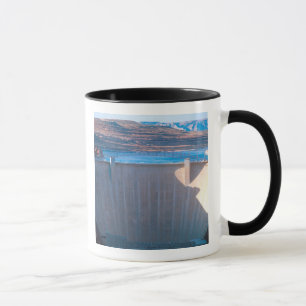 Caneca Gen Canyon Dam no Rio Colorado em Page,