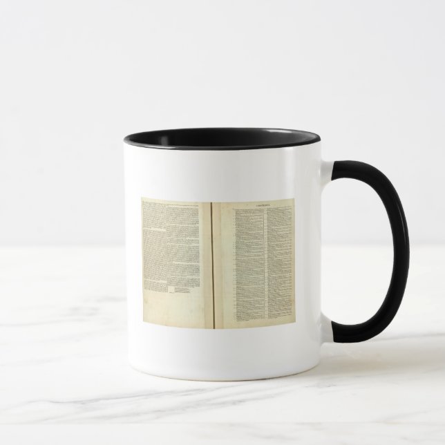 Caneca Genealogia Completa, Histórica, Cronológica (Direita)