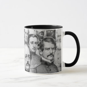 Caneca Generais da Guerra Civil da União