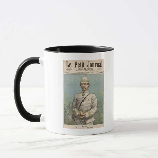 Caneca General Alfred Amedee Dodds em Dahomey (Esquerda)