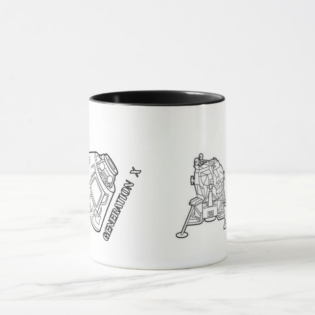 Caneca Generation X Apollo 11 Mug (Centro)