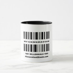Caneca Generation Y BAR CODE Mug