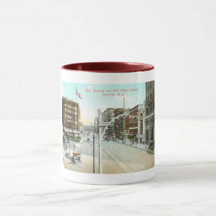 Caneca Genesee & Water Street, Syracuse, New York Vintage