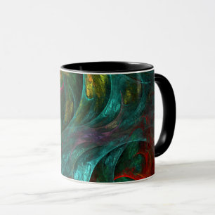 Caneca Genesis Nova Abstrato Coffee Mug