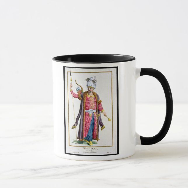 Caneca Genghis Khan (c.1162-1227) 'de DES Estam de (Direita)