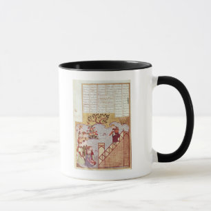 Caneca Genghis Khan que endereça uma assembleia
