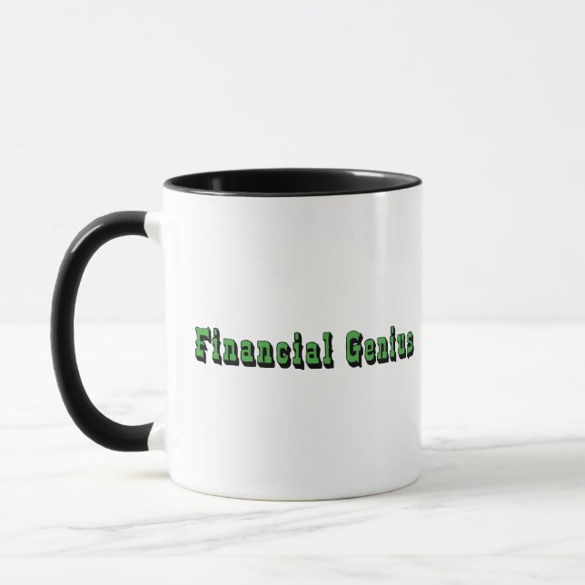 Caneca Gênio Financeiro (Esquerda)