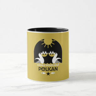 Caneca Genus Pelecanus Bird Art