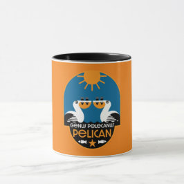 Caneca Genus Pelecanus Bird Art