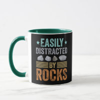 Geologia dotada de facilidade distraída pelo Rocks