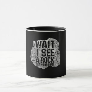 Caneca Geologia - Espere, Eu Vejo Uma Pedra