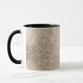 Caneca Geometria Mínima de Batik