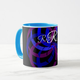 Caneca Geometric Berry Blend Coffee Mug