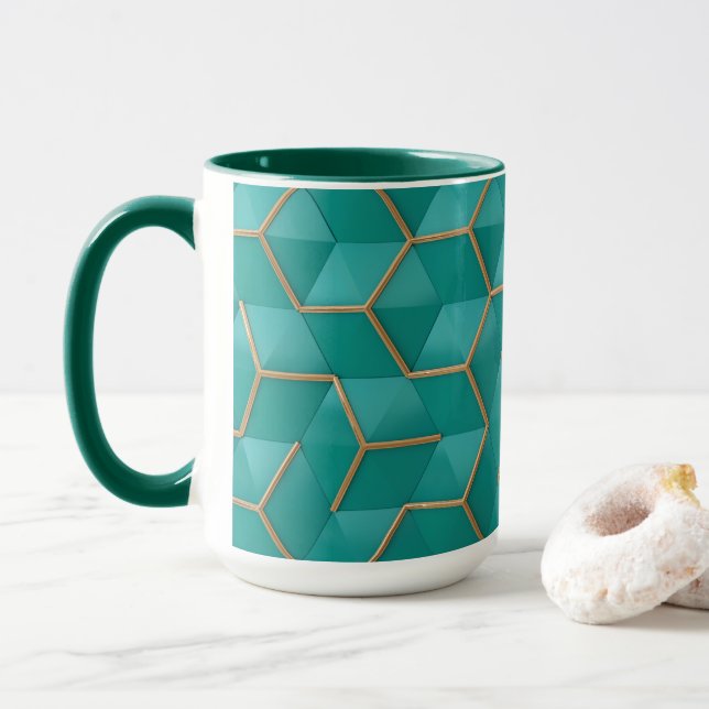 Caneca geométrico (Com Donut)
