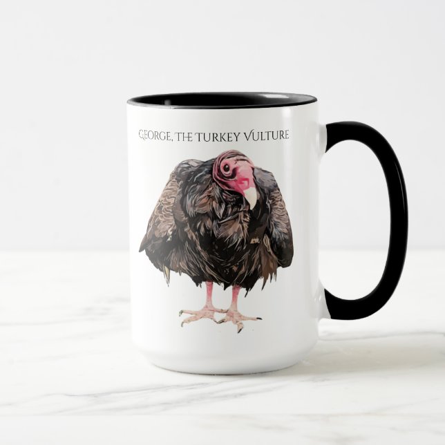 Caneca George the Turkey Vulture Mug (Direita)