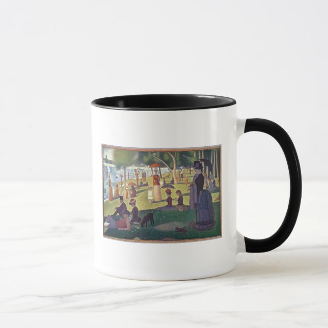 Caneca Georges Pierre Seurat | domingo à tarde no é (Direita)