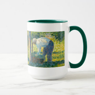 Caneca Georges Pierre Seurat   o jardineiro
