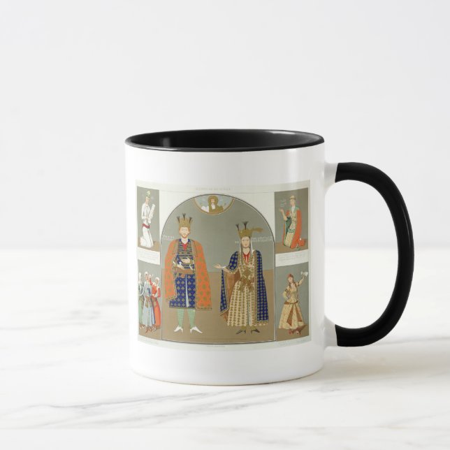 Caneca Geórgia no século de XVth: Rei Alexander Eu (141 (Direita)