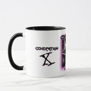 CANECA GERAÇÃO DE BANDAS DE CABELO X 80S