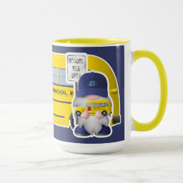 Caneca Gerador de Barramento Escolar Gnome com Ônibus Esc