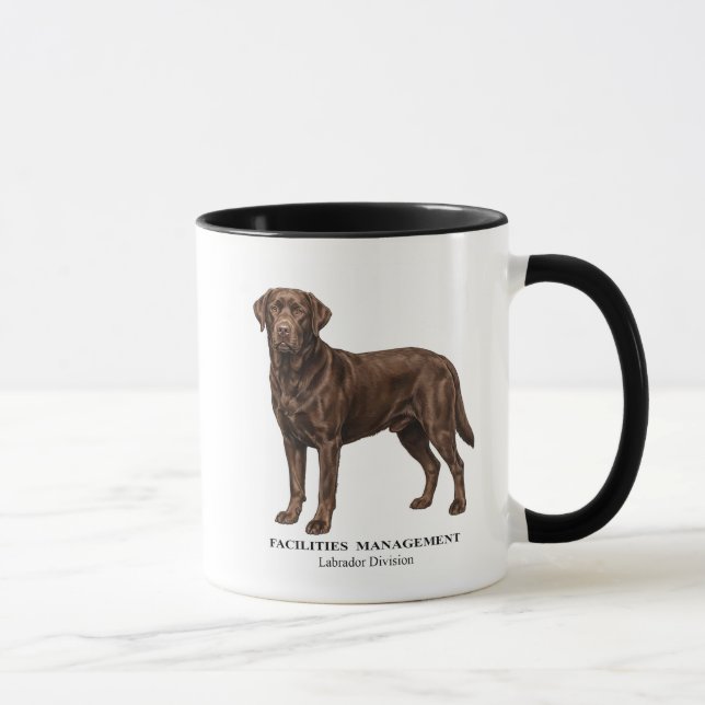 Caneca Gerenciamento de Instalações Labrador (Direita)