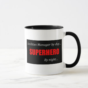 Caneca Gerente das facilidades do super-herói