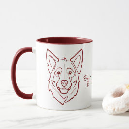 Caneca German Shepherd, Built to Protect, Born to Love!