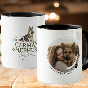 Caneca German shepherd da mãe do Cachorro Retrato Pet Per